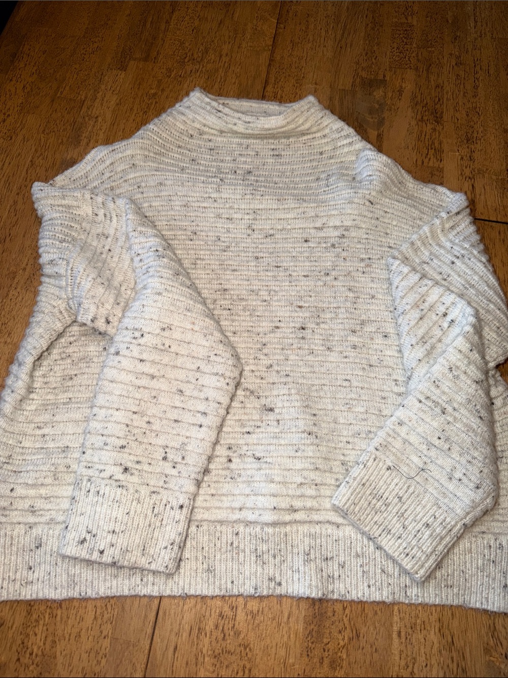 Women’s Madewell Cream Speckled Knit Sweater